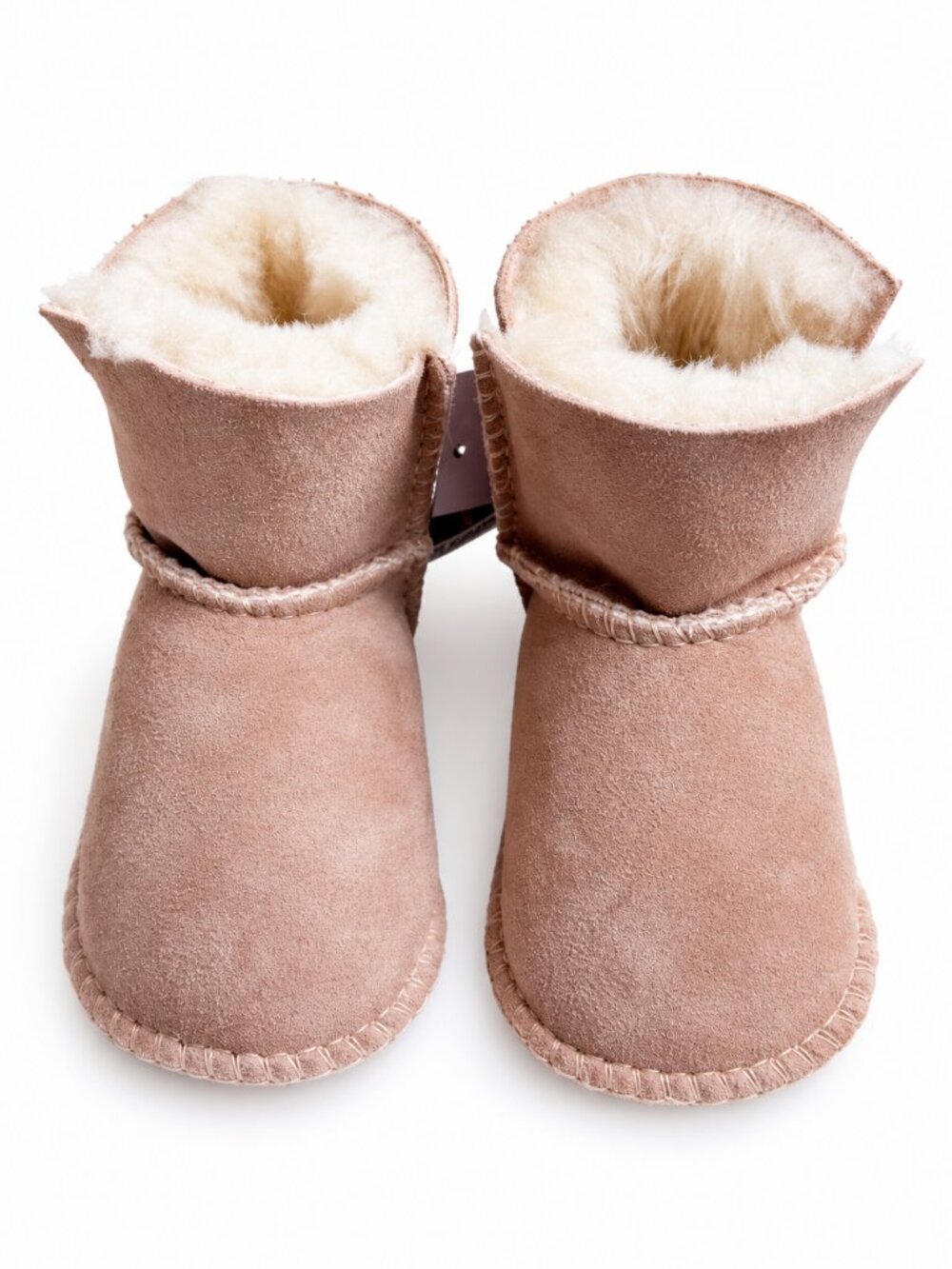Urban Trail Sheepskin Baby Booties Sand Size S Australian Made NWT
